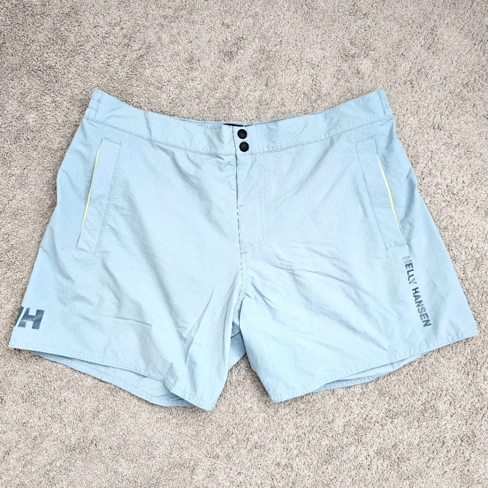 2/$25 NWT Helly Hansen sz34 Men's Light Blue Shorts - Picture 1 of 12